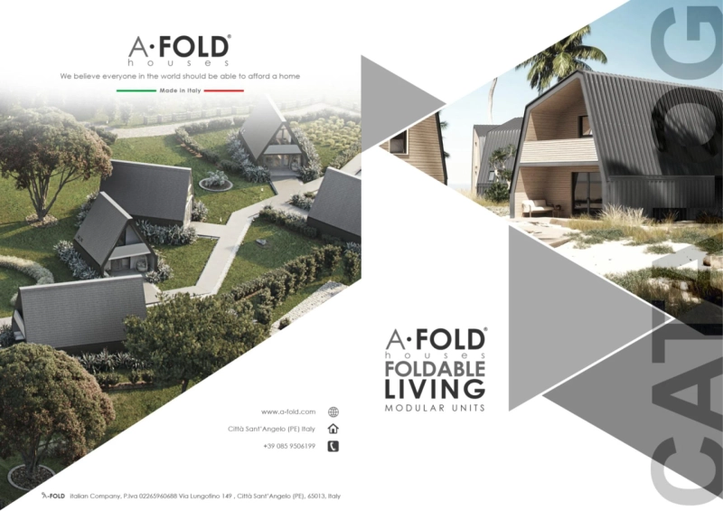 A-FOLD Houses are Designed And Manufactured in Italy