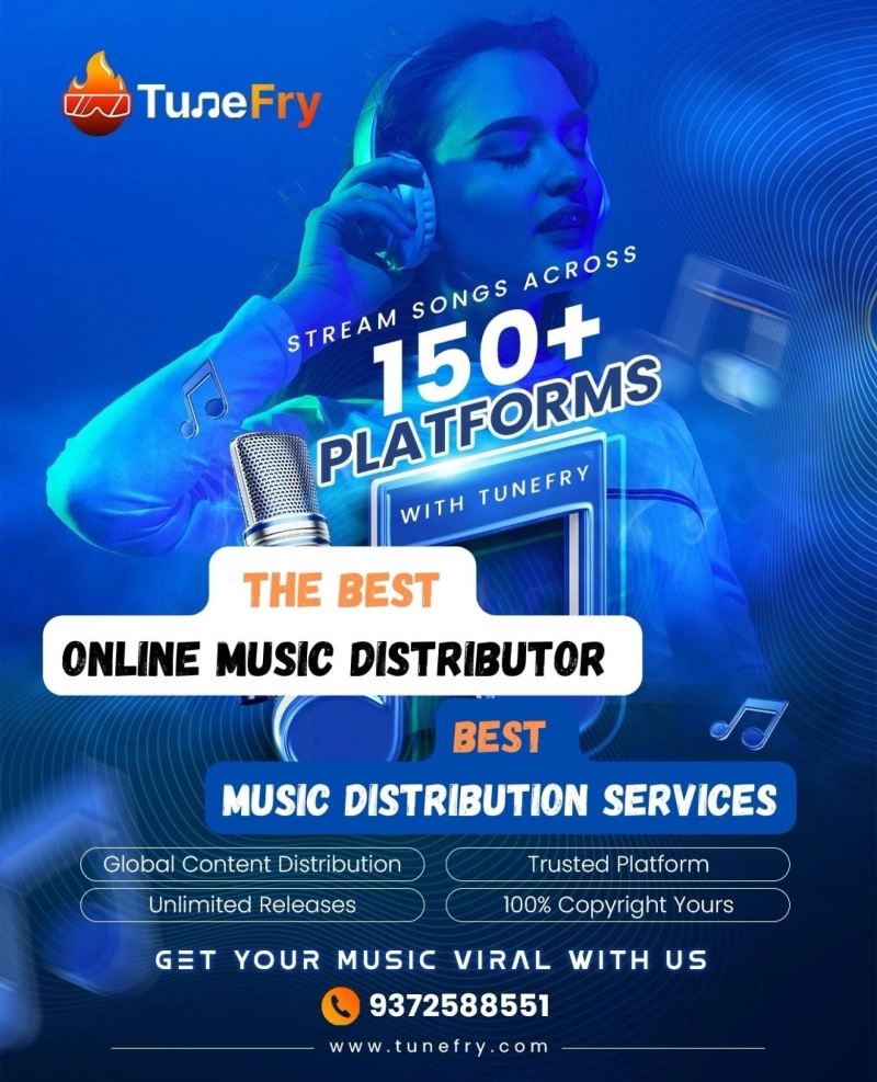 Introducing Tunefry: The Best Online Music Distributor and Distribution Services