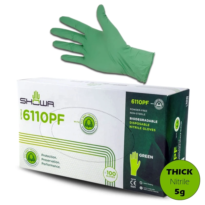 Embracing Sustainability: The Advantages of Biodegradable Latex-Free Nitrile Gloves