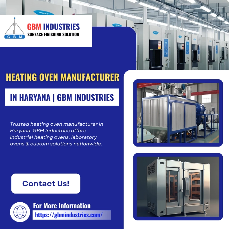 Best Heating Oven Manufacturer Haryana | GBM Industries