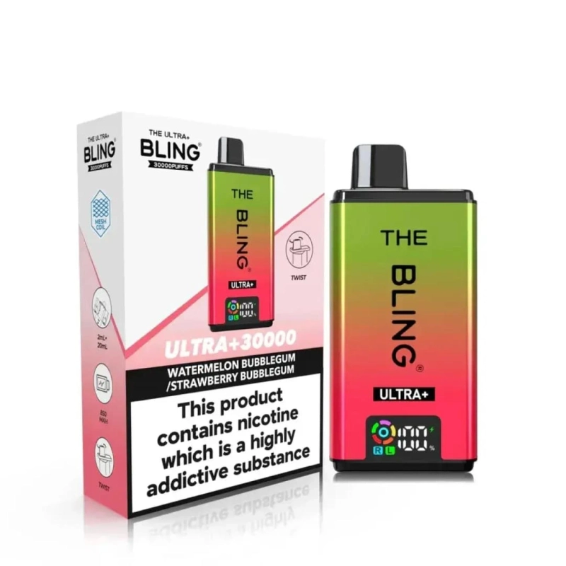 What should you know before using the Bling Ultra Plus 30K Pod Kit?