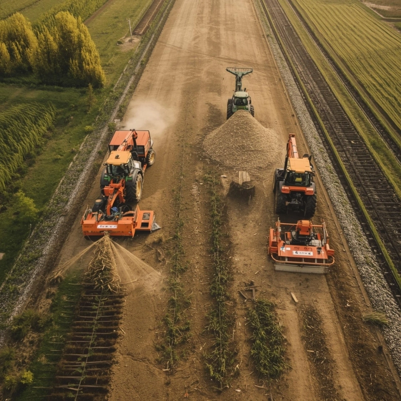 The Advantage of Using Attachment Instead of Hand Tools on Large Land