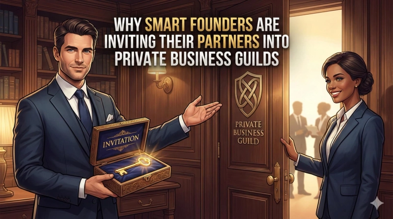 Why Smart Founders Are Inviting Their Partners Into Private Business Guilds