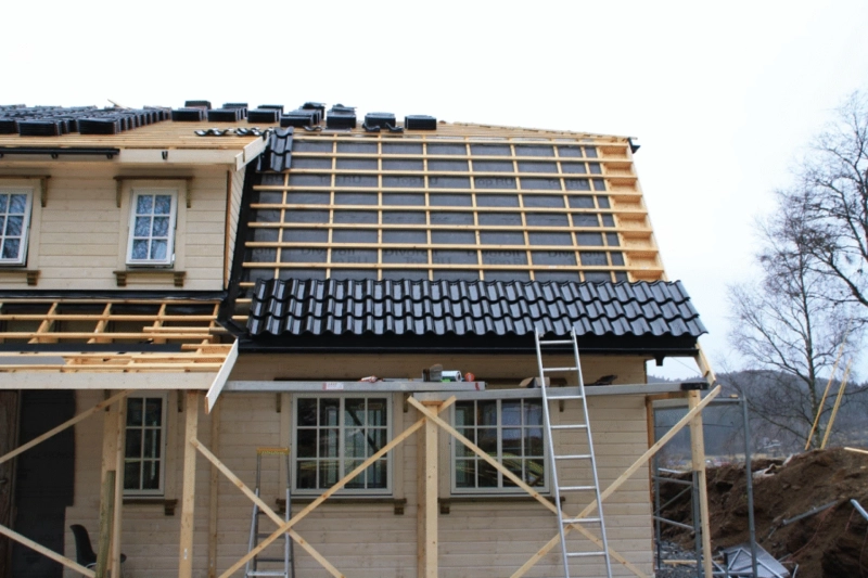 Byggställning Vid Takbyte – En Naturlig Del Av En Säker Byggprocess