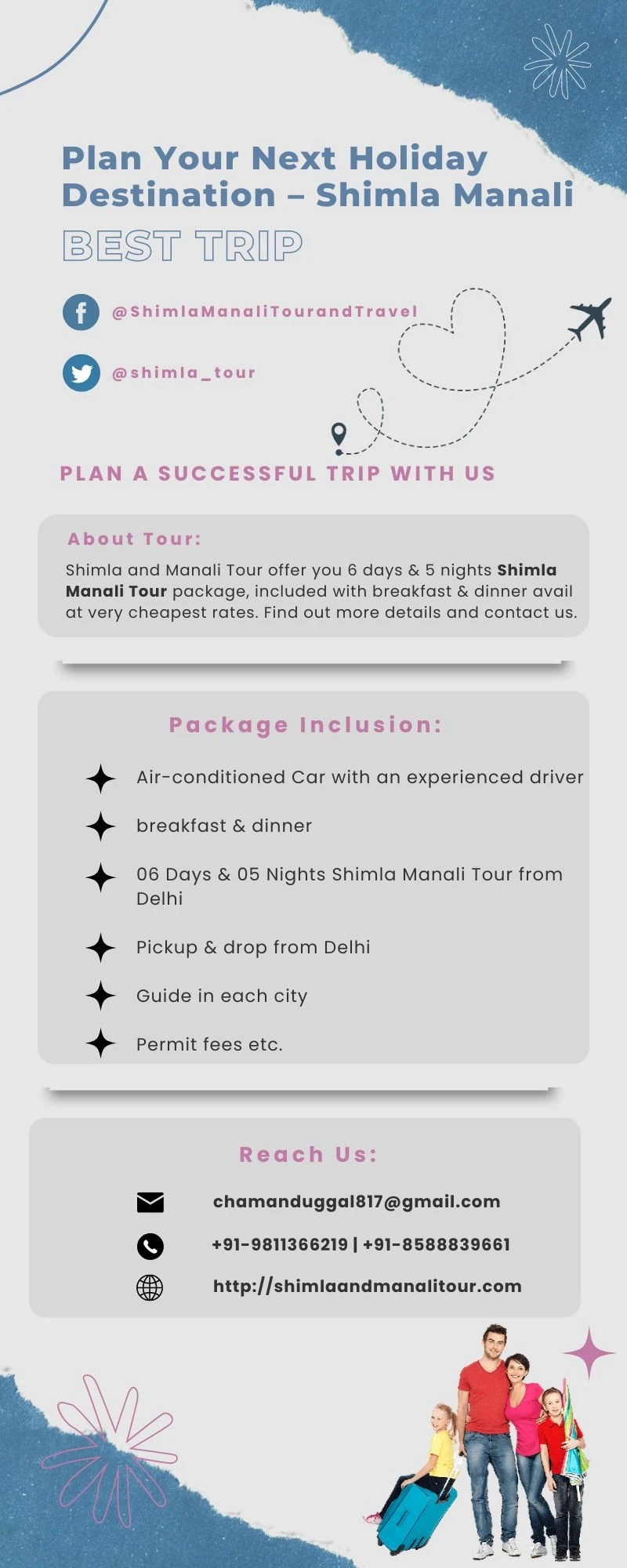 Plan Your Next Holiday Destination – Shimla Manali