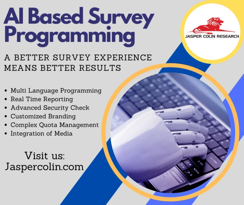 AI Based Survey Programming for fast and accurate market research