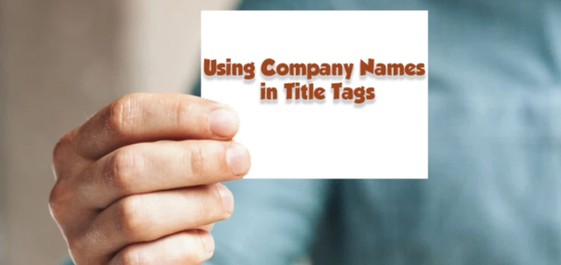 Consequences of positioning the site name in the title tag of the homepage