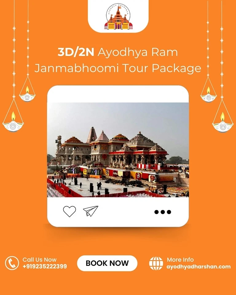 Explore the Sacred City with an Ayodhya One Day Tour Package: A Spiritual Journey 
