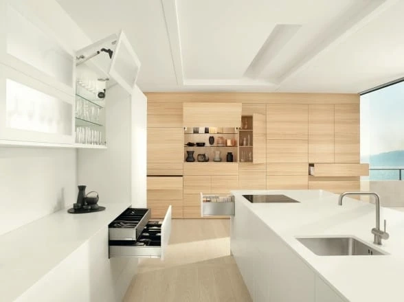 Handle-less Drawers: An Impressive Addition to Modular Kitchen