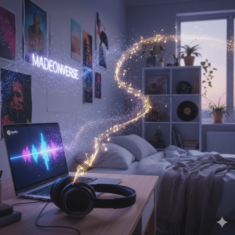How Madeonverse AI Keeps Your Room Updated with Your Music Taste