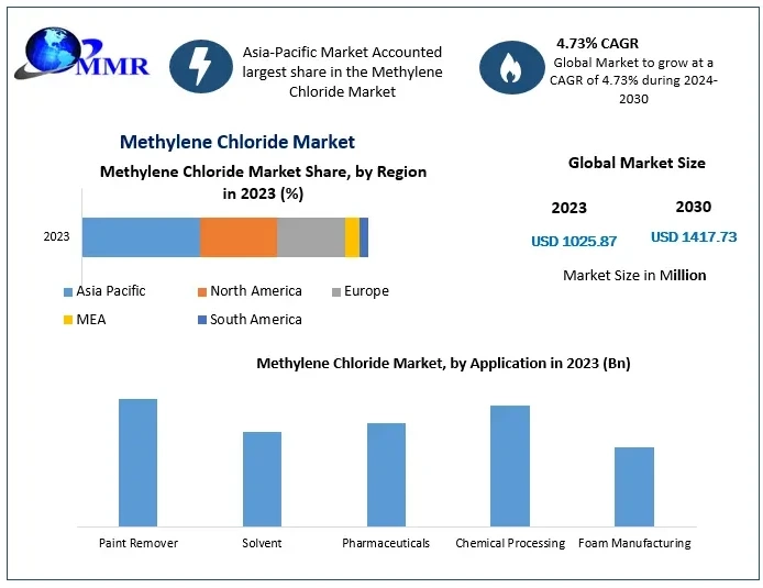 Methylene Chloride Market Magnitude: Size, Share, Revenue, and Worth Statistics Unveiled | 2024-2030