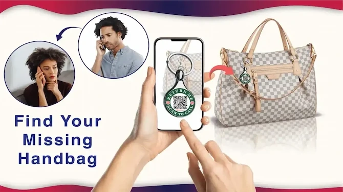 Qr Code Tag For Hand Bag Safety – Never Lose Your Belongings Again