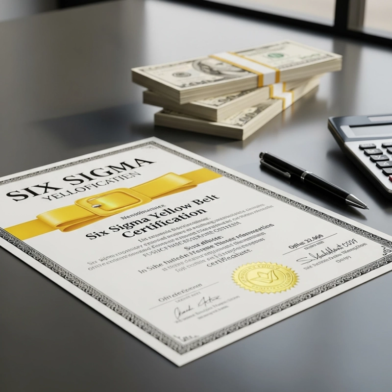 How Much Does Six Sigma Yellow Belt Certification Really Cost