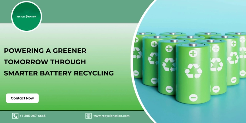 Powering a Greener Tomorrow Through Smarter Battery Recycling