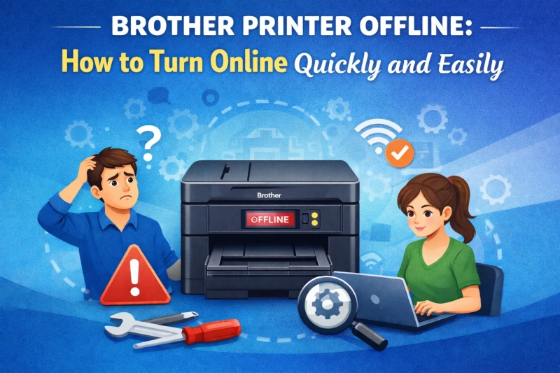 Brother Printer Offline: How to Turn Online Quickly and Easily