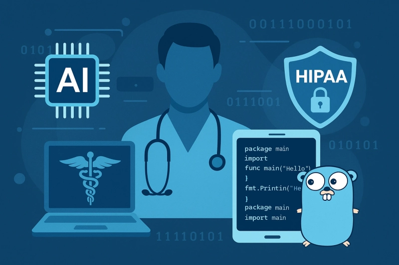 How Golang Is Powering AI-Powered HIPAA-Compliant Healthcare Applications
