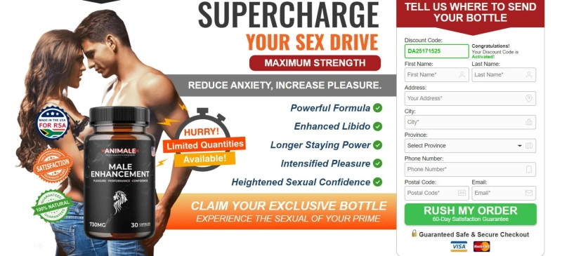 Animale Male Enhancement Capsules AU & NZ Reviews [2023] & Cost