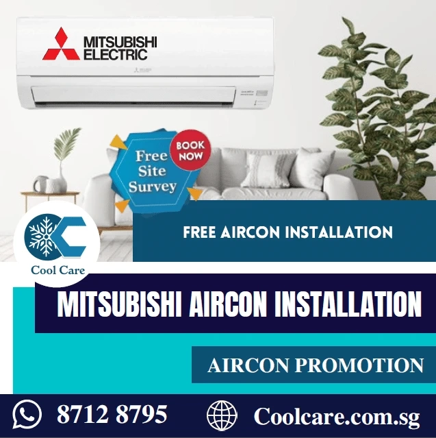 Mitsubishi Air Conditioner in Singapore - MITSUBISHI AIRCON PROMOTION