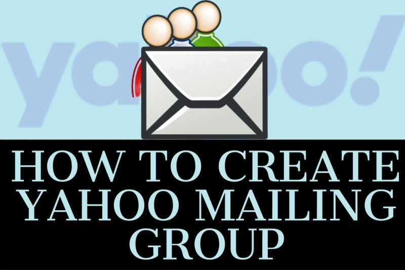 Follow steps to learn how to create a Yahoo group/mailing list!