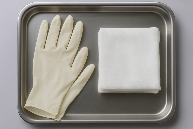 Essential Medical Supplies: Gynecological Gloves and Paraffine Gauze Sterile