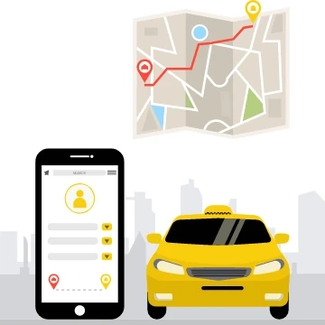 Making use of our impeccable taxi booking script
