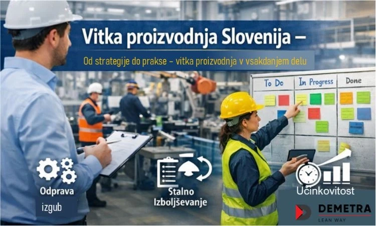 Od strategije do prakse — vitka proizvodnja v vsakdanjem delu