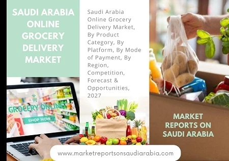 Saudi Arabia Online Grocery Delivery Market, By Product, By Platform, By Region and Forecast 2027