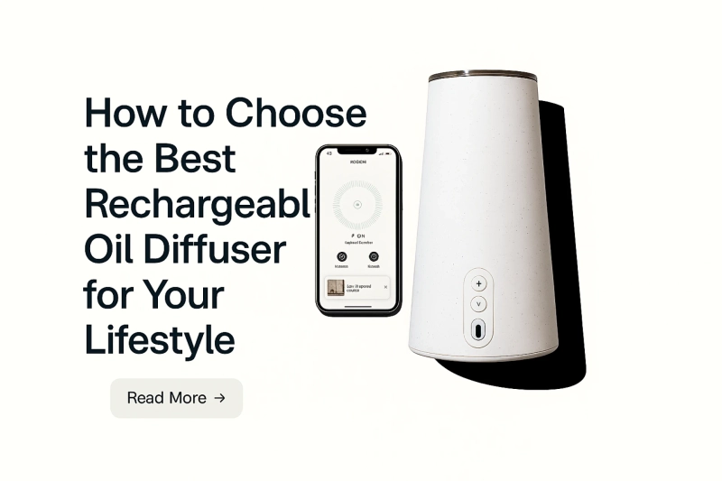 How to Choose the Best Rechargeable Oil Diffuser for Your Lifestyle