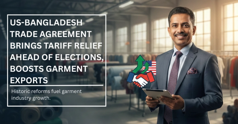 US-Bangladesh Trade Agreement Brings Tariff Relief Ahead of Elections, Boosts Garment Exports My Post Title