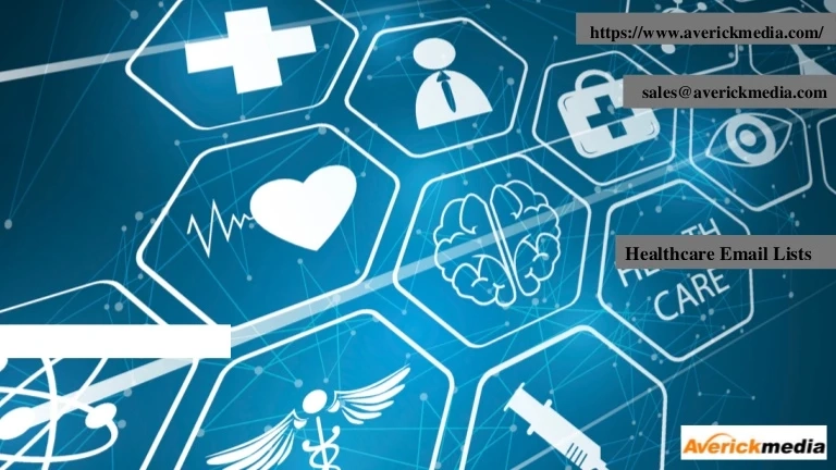 Generate Quality Pipeline for your Sales and Channels with Healthcare Email Lists