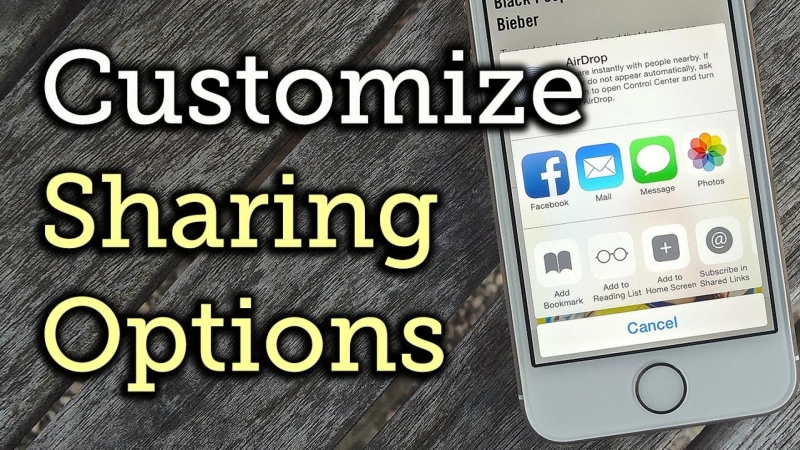 How to Customize the Share Sheet on Your iPhone or iPad