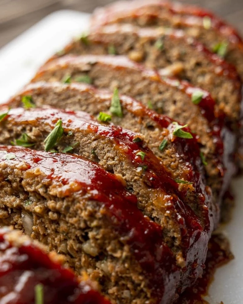 Smoked Meatloaf With BBQ Glaze