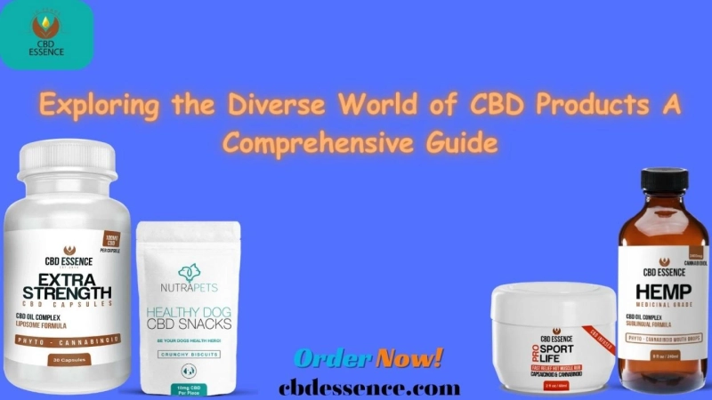 CBD Products Online: Exploring the Convenience of Shopping at CBD Essence