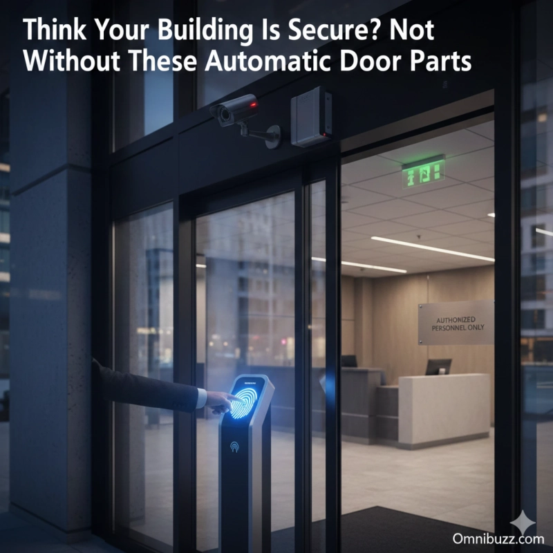 Think Your Building Is Secure? Not Without These Automatic Door Parts