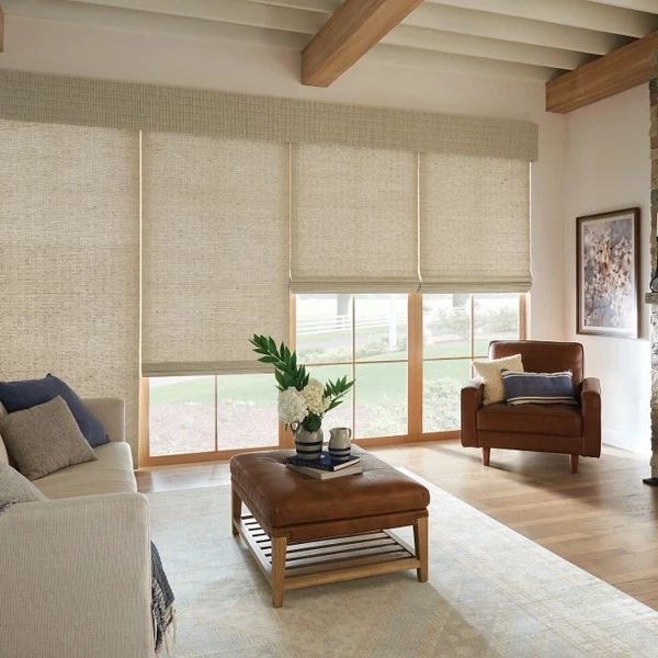 Transform Your Space with Custom Natural Woven Shades