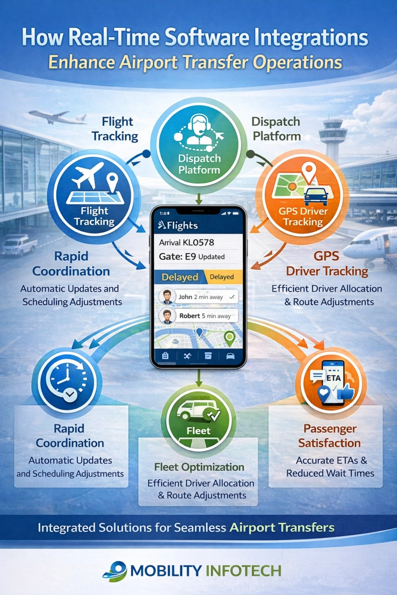 How Real-Time Software Integrations Are Transforming Airport Transfer Operations