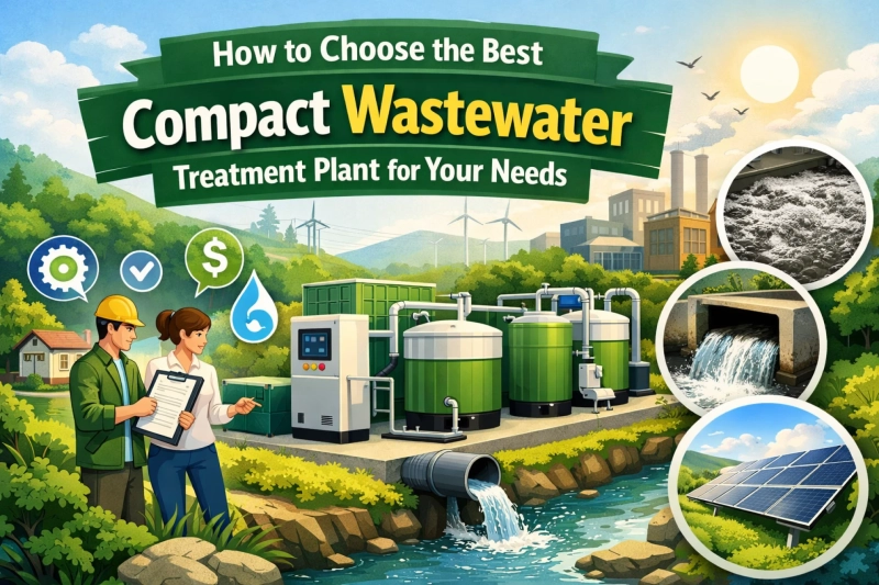 How to Choose the Best Compact Wastewater Treatment Plant for Your Needs
