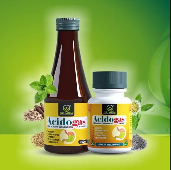 Relieve Digestive Discomfort Naturally: The Best Syrup for Gas and Acidity