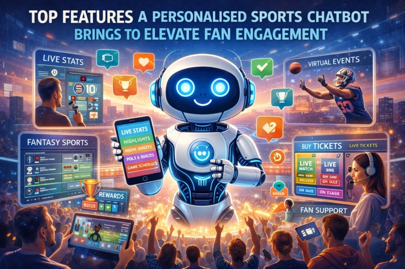 Top Features a Personalised Sports Chatbot Brings to Elevate Fan Engagement