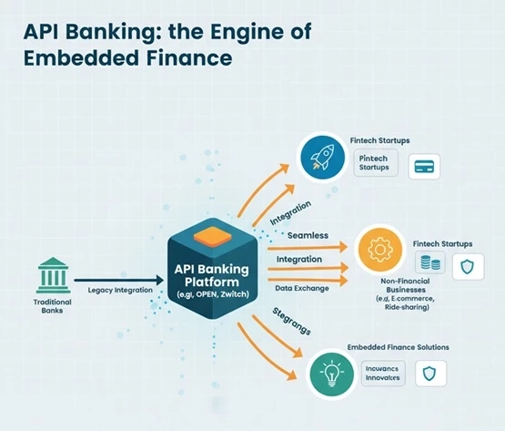 How API Banking Is Powering the Embedded Finance Wave