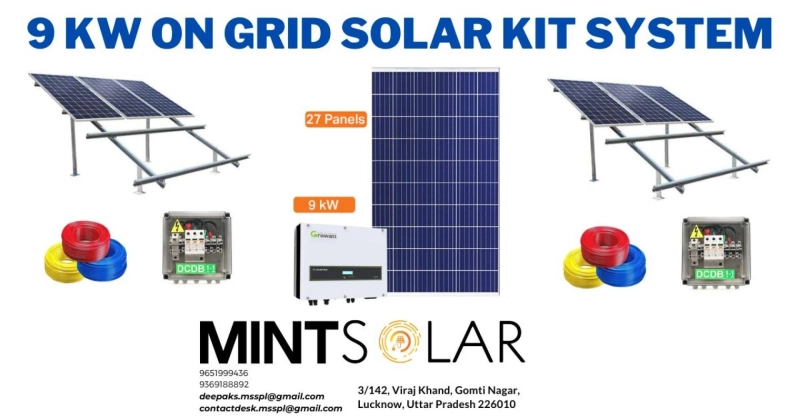 Best 9 Kw On Grid Solar Kit System