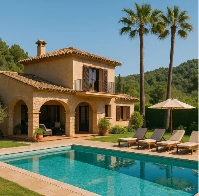 Experience Serenity and Luxury: The Perfect Villa with Pool Near Sitges for Your Spanish Getaway