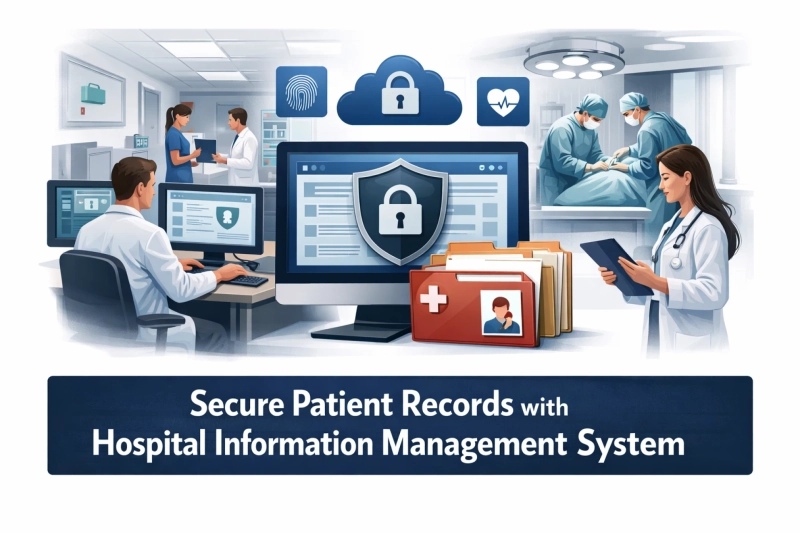 Secure Patient Records with Hospital Information Management System