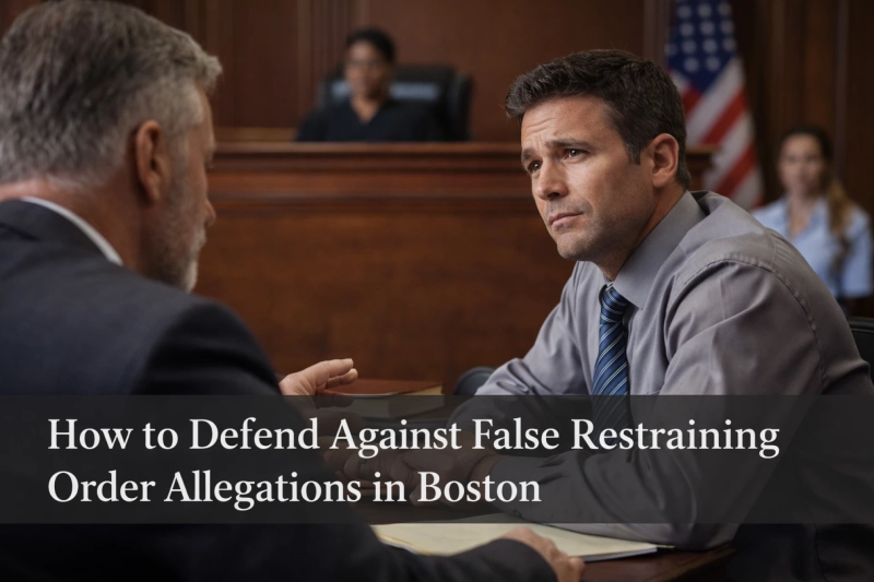 How to Defend Against False Restraining Order Allegations in Boston
