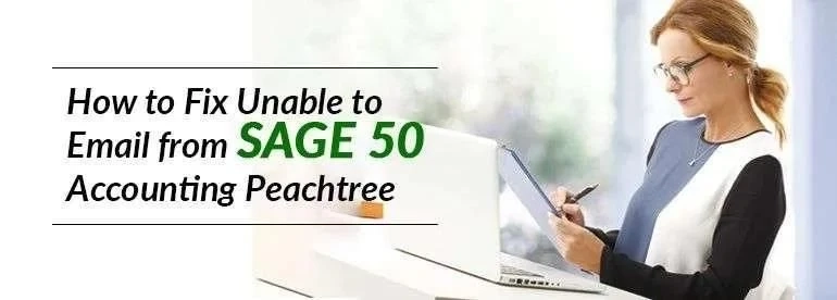 Sage 50 Unable to Send Email, Nothing happens when trying to e-mail