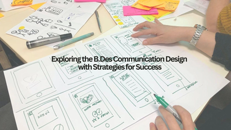 Exploring the B.Des Communication Design with Strategies for Success