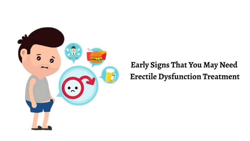 Early Signs That You May Need Erectile Dysfunction Treatment
