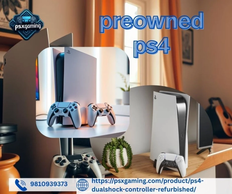 Buy a Preowned PS4: Affordable Gaming Without Compromise