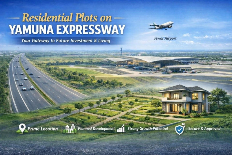 Residential Plots on Yamuna Expressway: A Long-Term Planning Perspective
