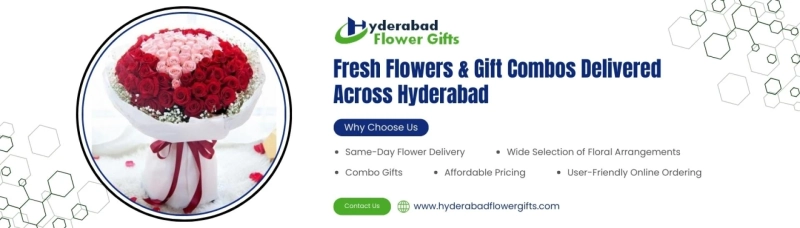 Send Flowers to Hyderabad – Mehdipatnam and Kukatpally Delivery by Hyderabad Flower Gifts